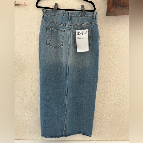 Derek Lam 10 Crosby Denim Maxi Skirt - Picture 5 of 10